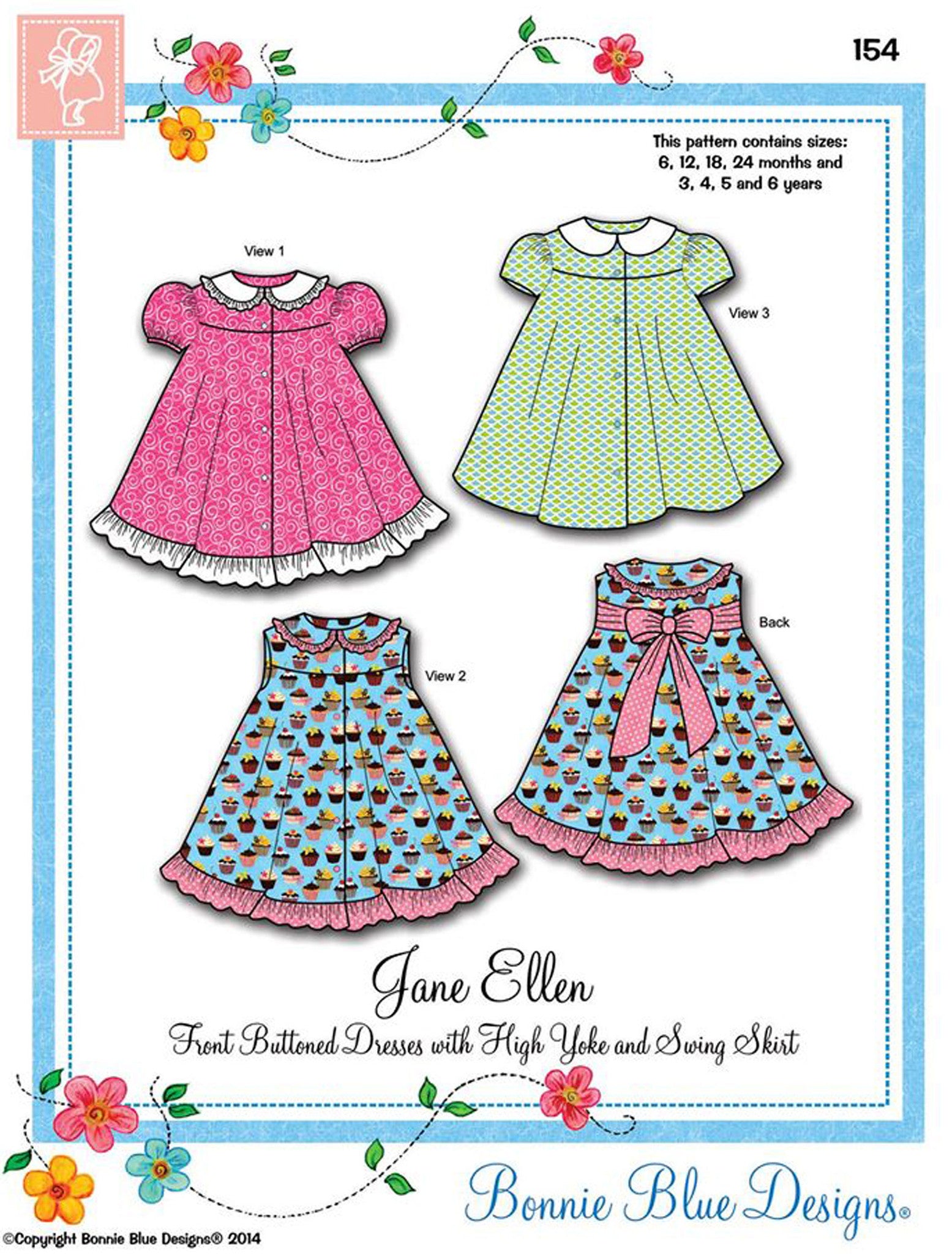 Bonnie Blue Designs Jane Ellen | Pattern | Children's Corner Store Bonnie Blue Designs Jane Ellen | Pattern | Children's Corner Store