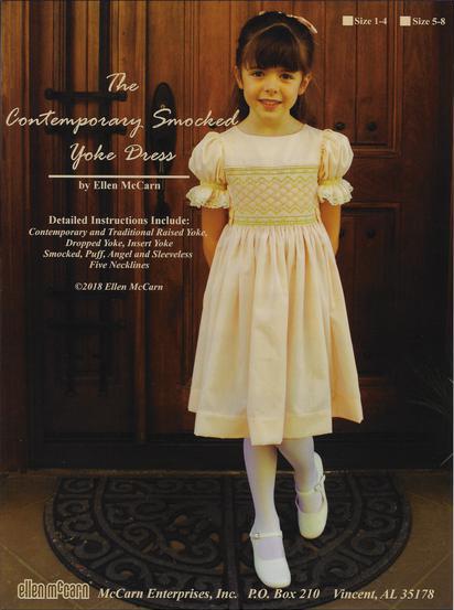 Contemporary Smocked Yoke Dress 5-8yr Contemporary Smocked Yoke Dress 5-8yr