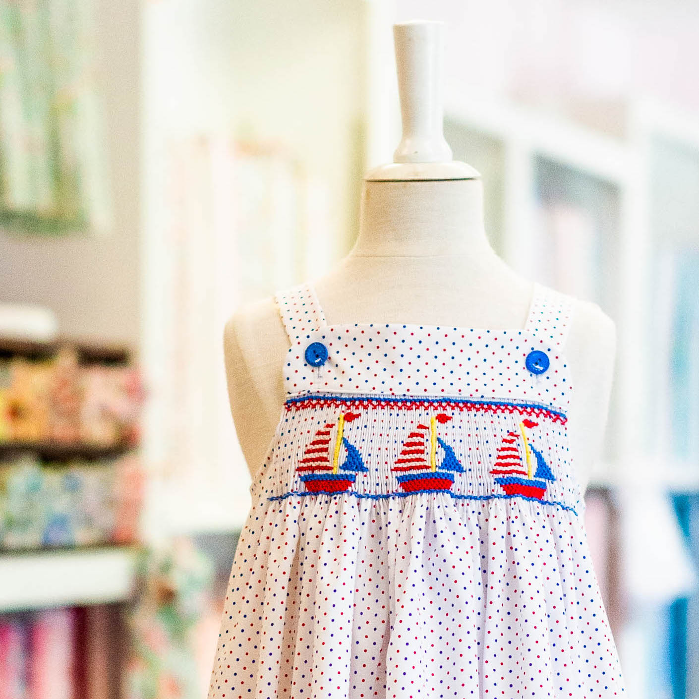 Katina Smocked Regatta