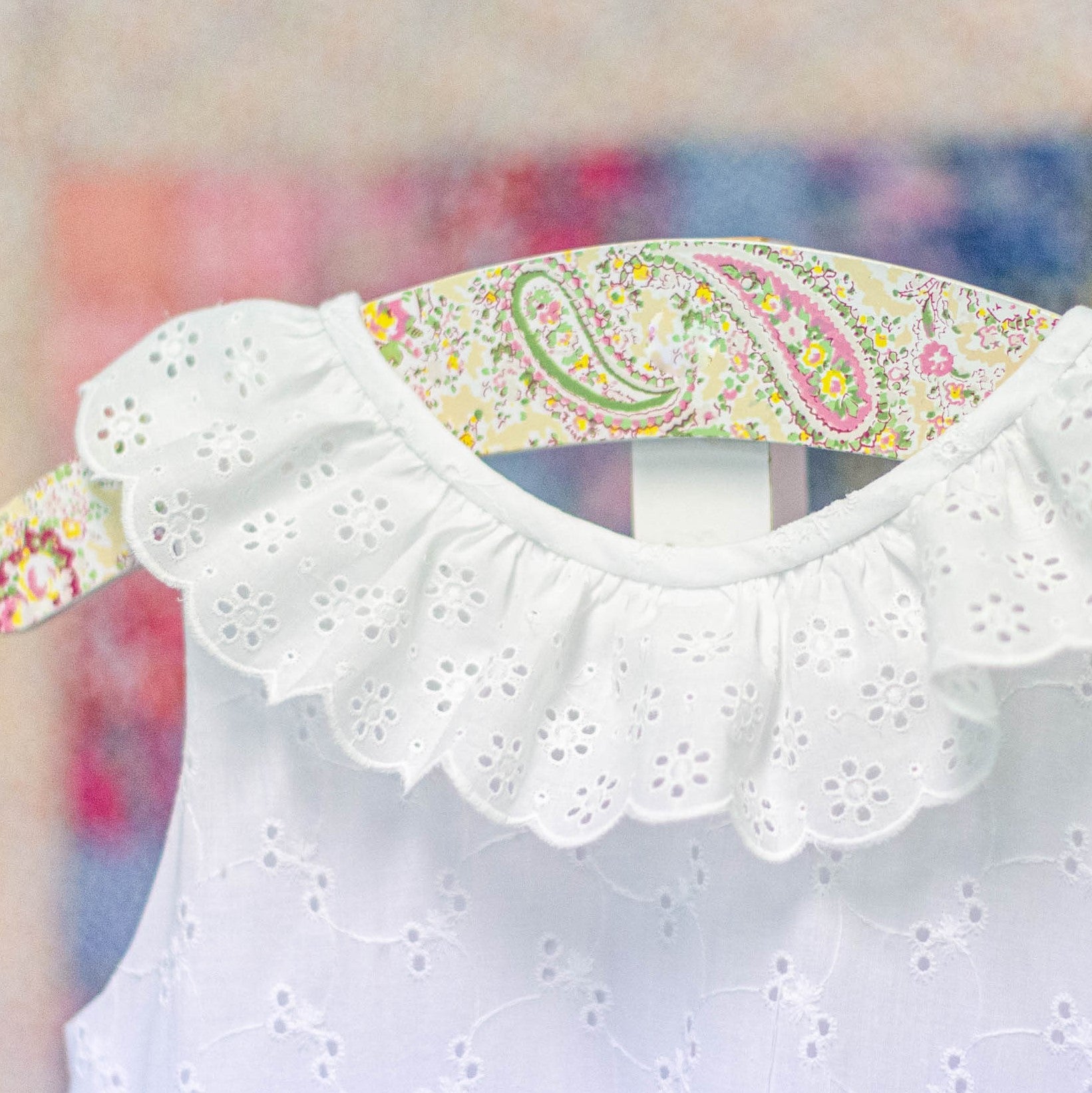 Eyelet Ruffle Louise