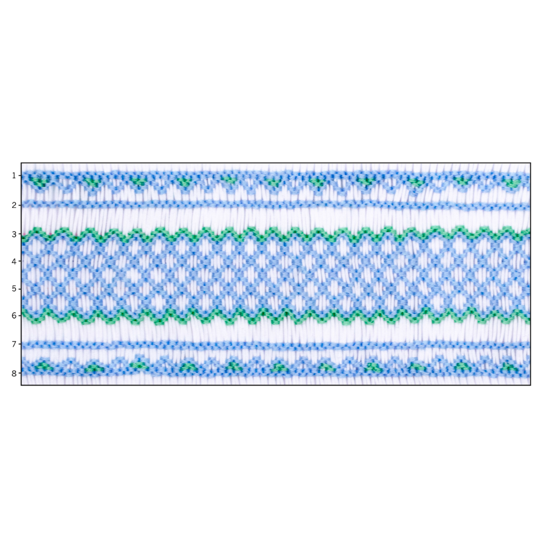 Geometric Smocking Plates