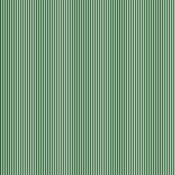 Dark green and white vertical pinstripe fabric by Wilmington Prints
