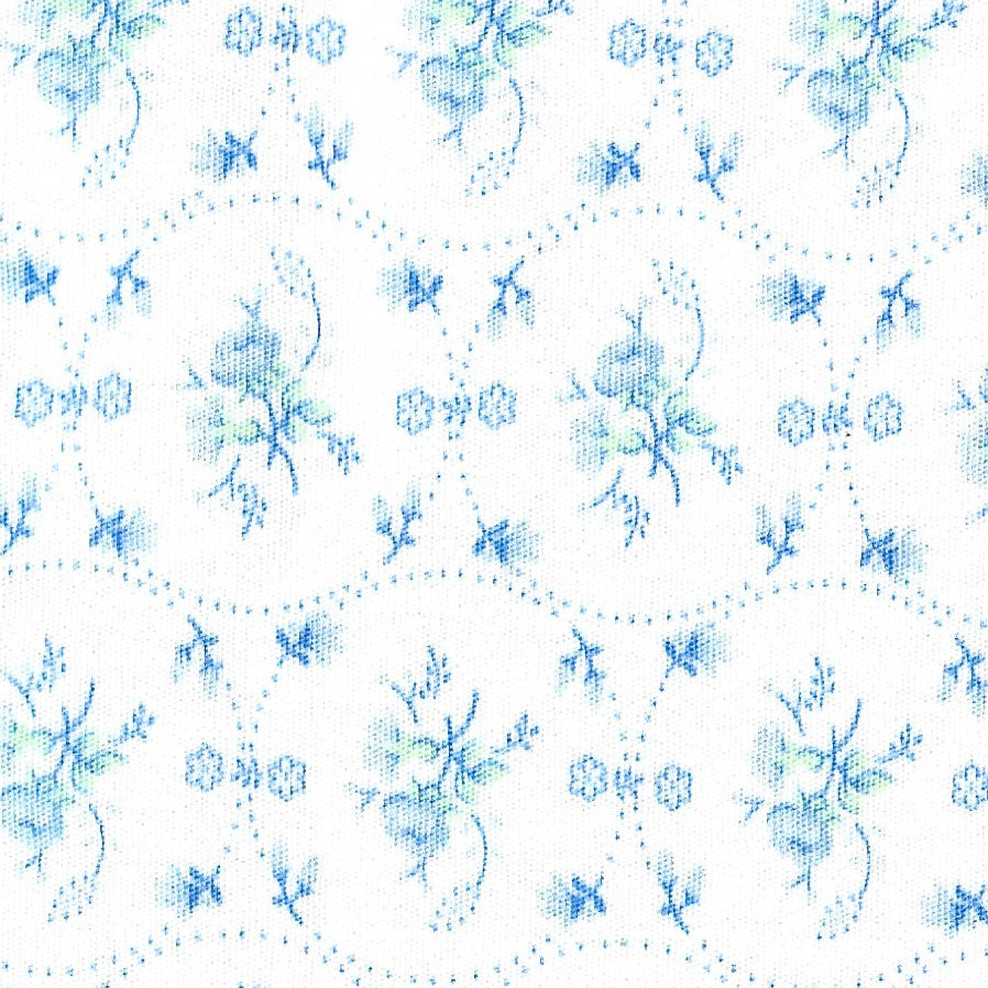 Remnant: 1 3/4 yd Perfect Stem Blue