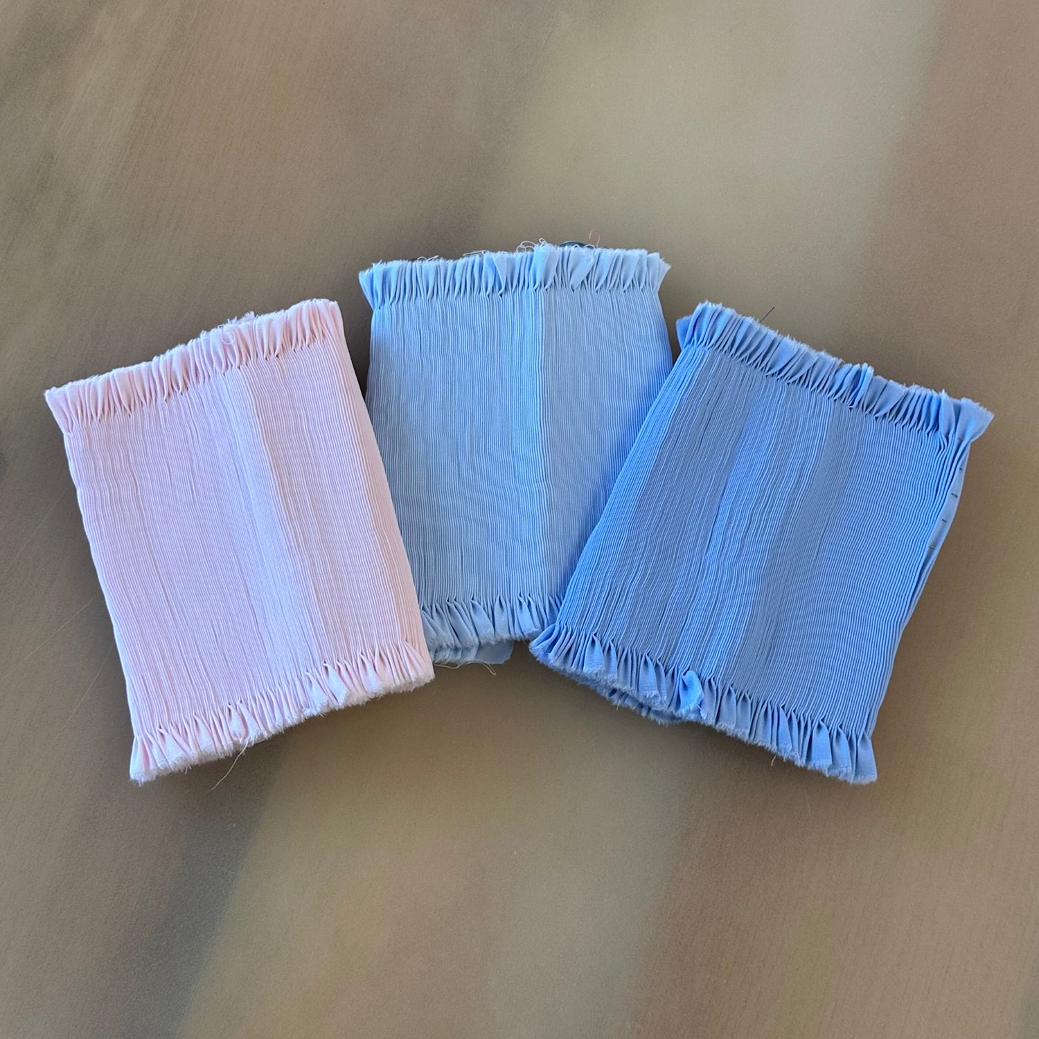 Pleated Insert - Poly Blend in 3 Colors