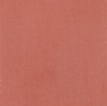 Salmon pink corduroy fabric with fine vertical ribbed texture, solid color