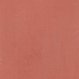 Salmon pink corduroy fabric with fine vertical ribbed texture, solid color