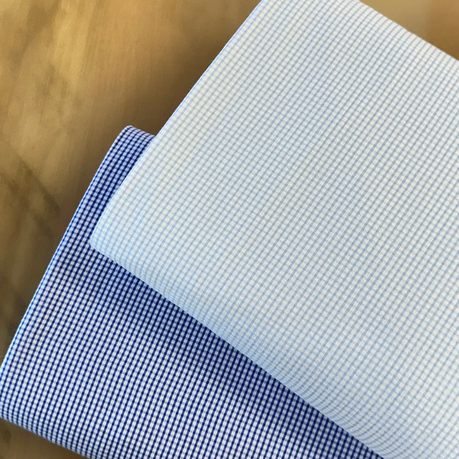 Seersucker Check - 100% Cotton