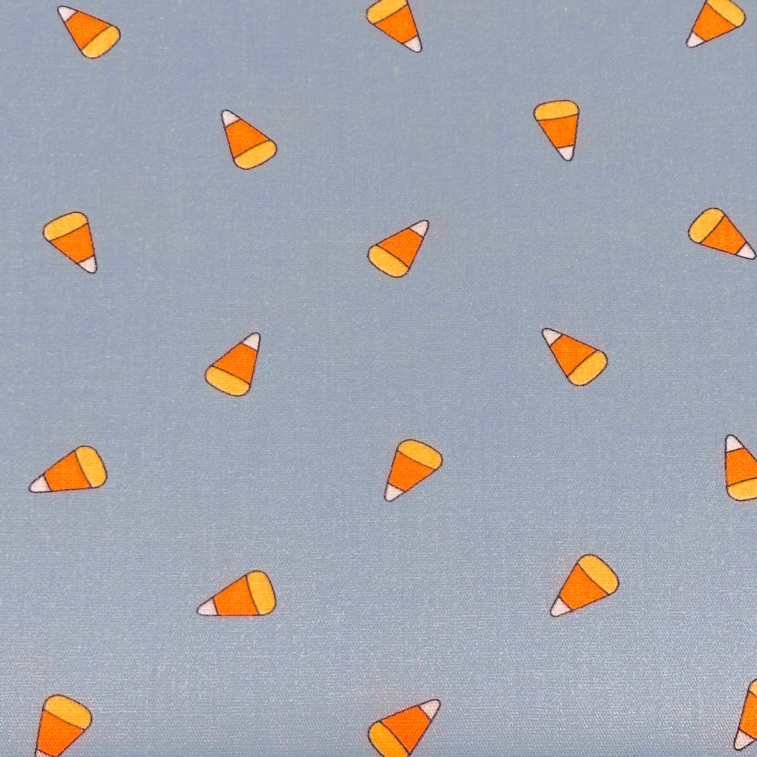 Candy Corn on Blue