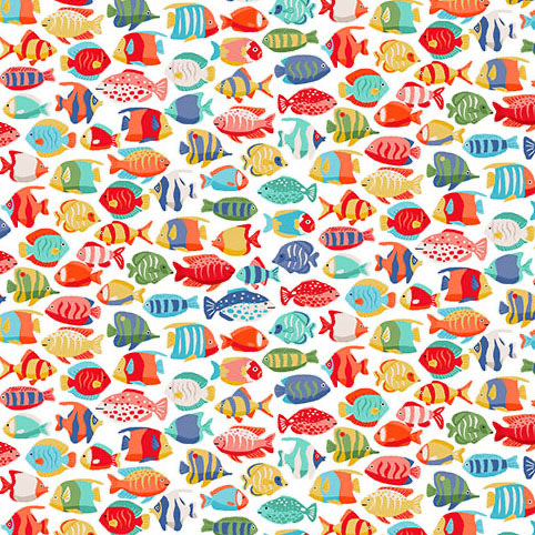 Remnant: 1 3/8 Deep Blue Fish Shoal