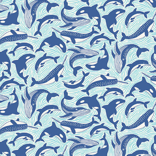 Deep Blue Fins & Tails