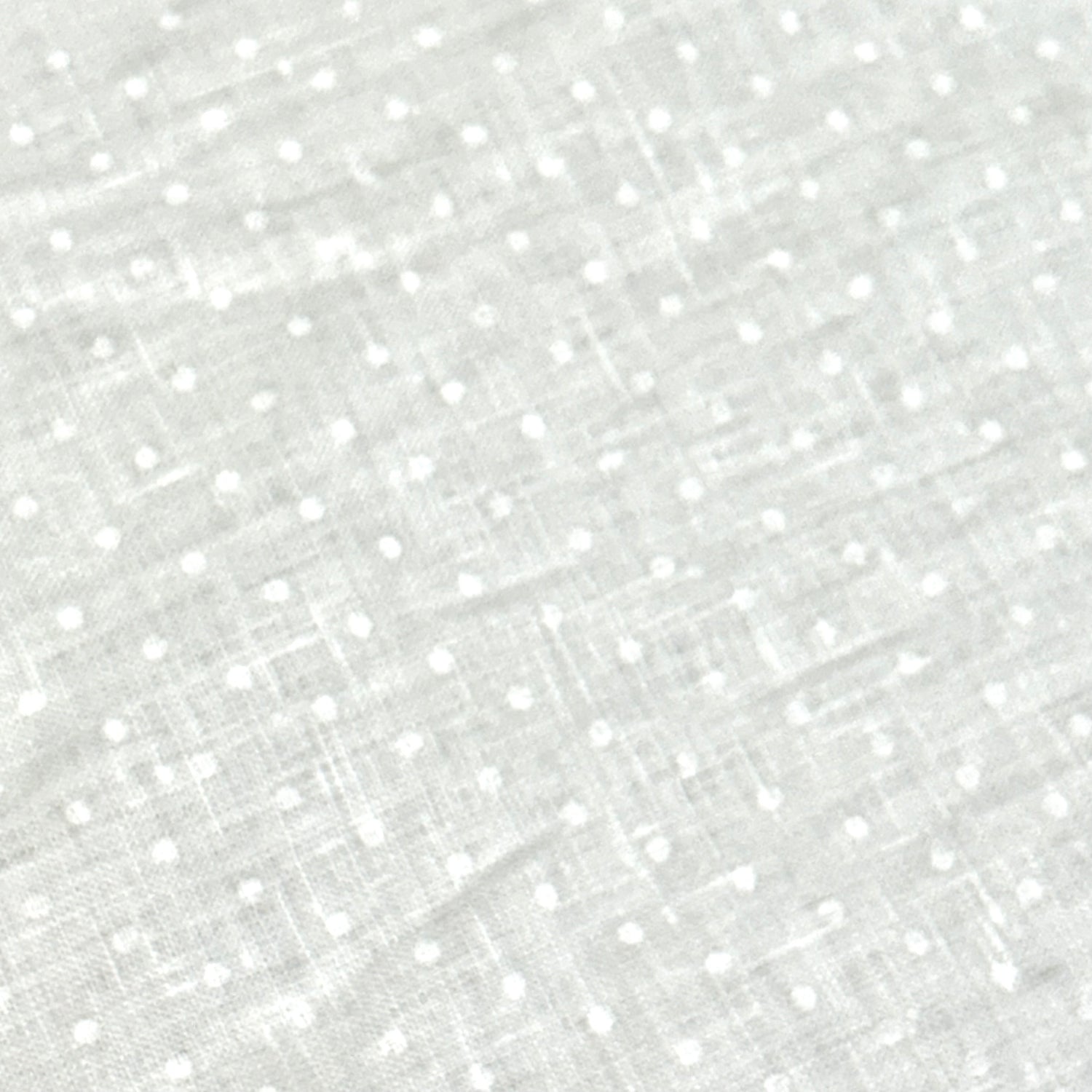 Remnant: 1/4 yd Linen with Polka Dot