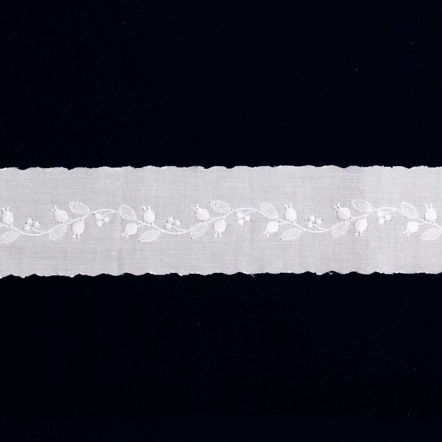 Swiss Embroidered Insertion 62007