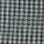 Black and white micro houndstooth woven fabric with tight uniform pattern