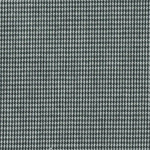 Black and white micro houndstooth woven fabric with tight uniform pattern