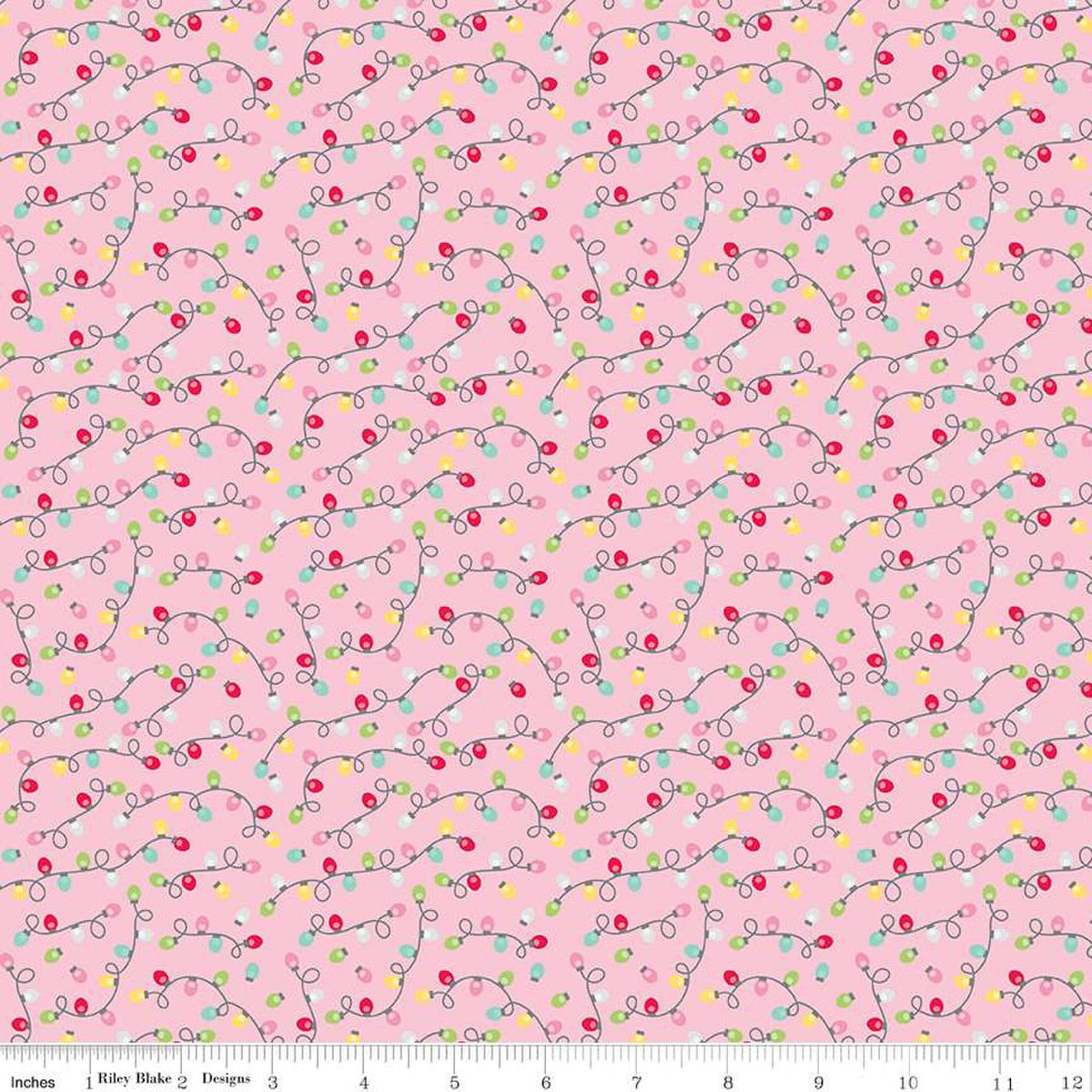 Gingerbread Kisses Lights Pink