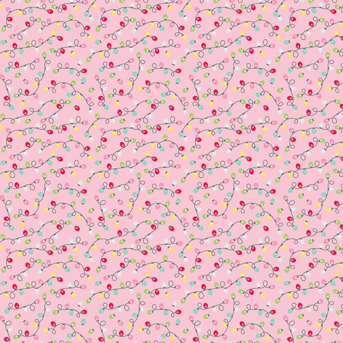 Gingerbread Kisses Lights Pink