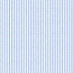 Light blue and white vertical pinstripe seersucker fabric with subtle texture
