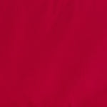 Solid crimson red broadcloth fabric with smooth, even weave texture
