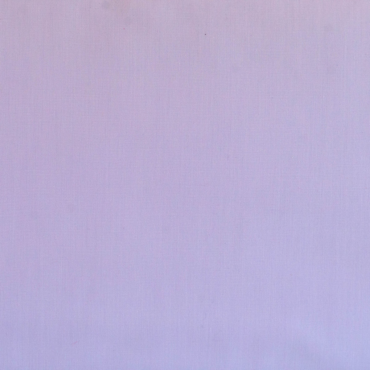 Solid wisteria lavender broadcloth fabric with smooth, even weave texture