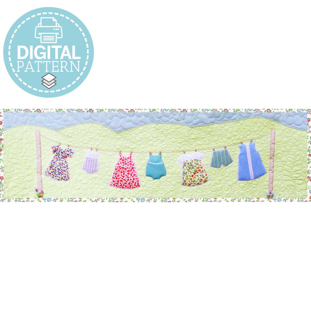 Washday Quilt Pattern - Digital Download