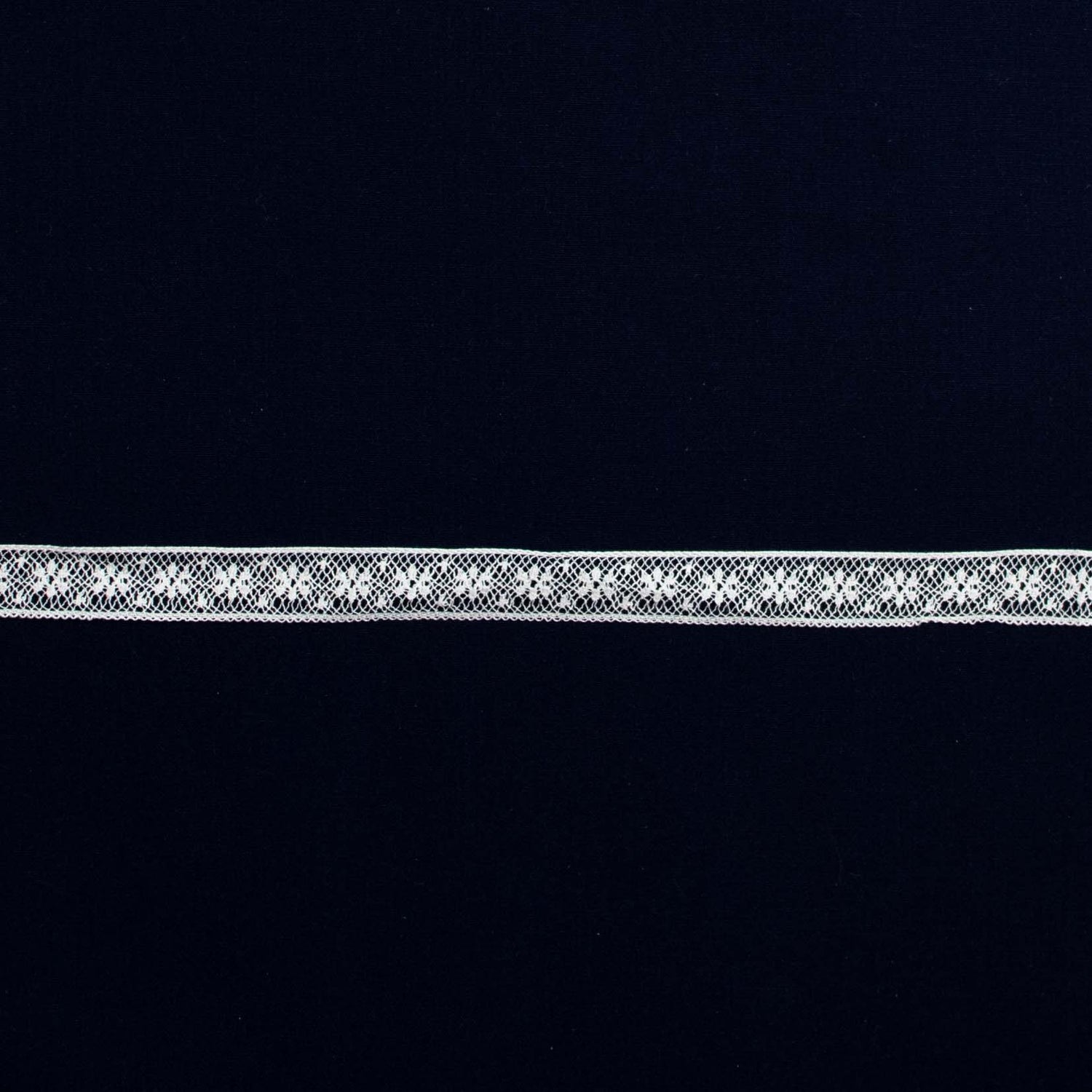 Lace Insertion 777 White