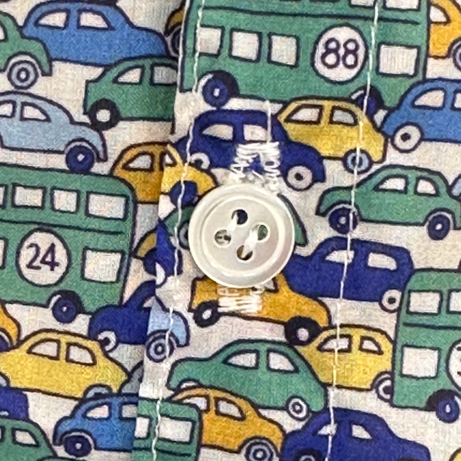 Mother of Pearl 4 Hole Shirt Button