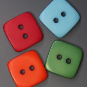 Plastic Square Buttons