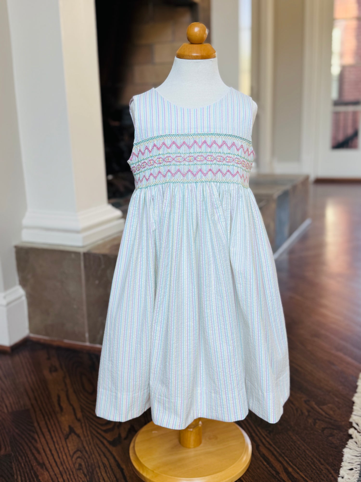 Mary De Pre-Pleated Seersucker Kit