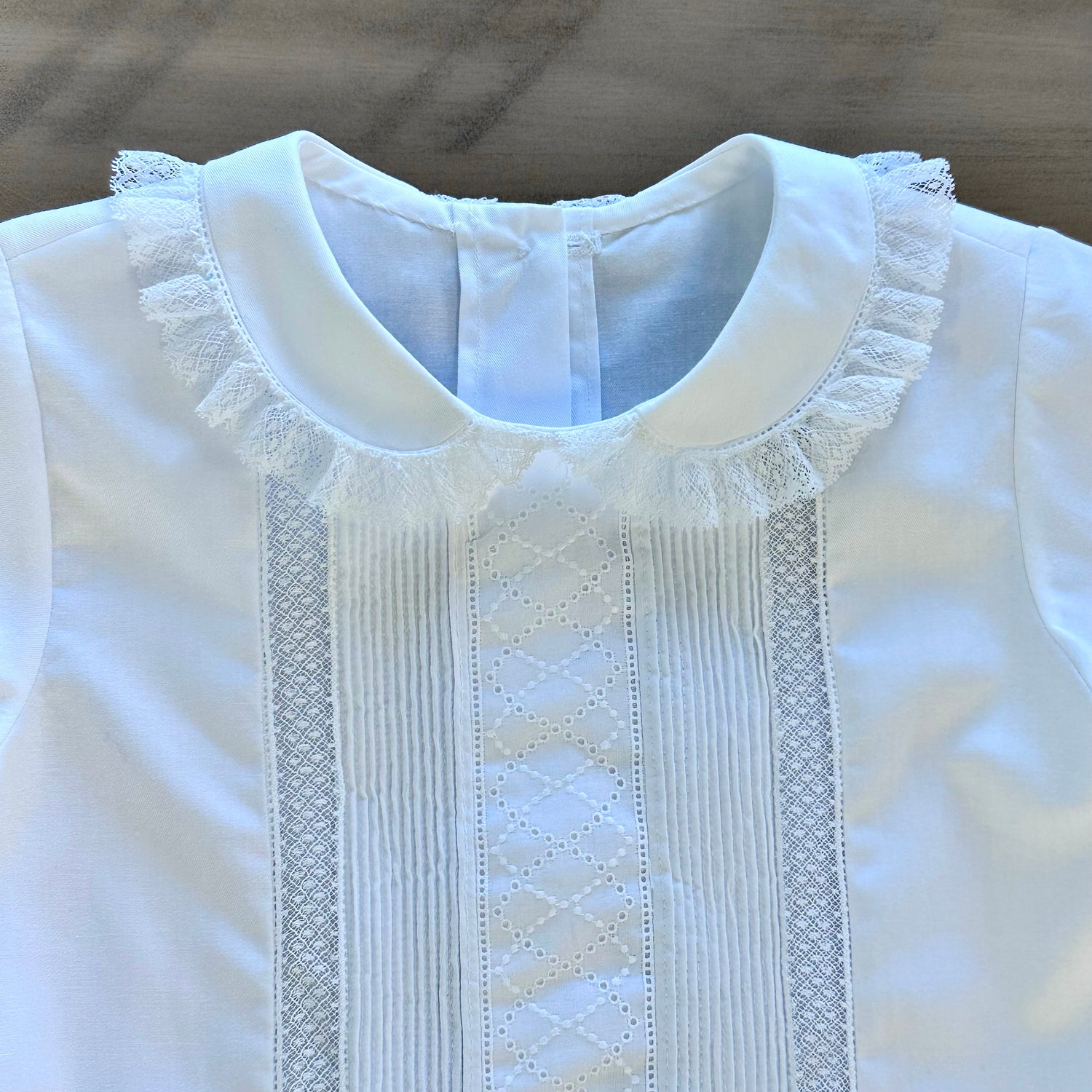 Swiss Insertion 71249 White with Entredeux