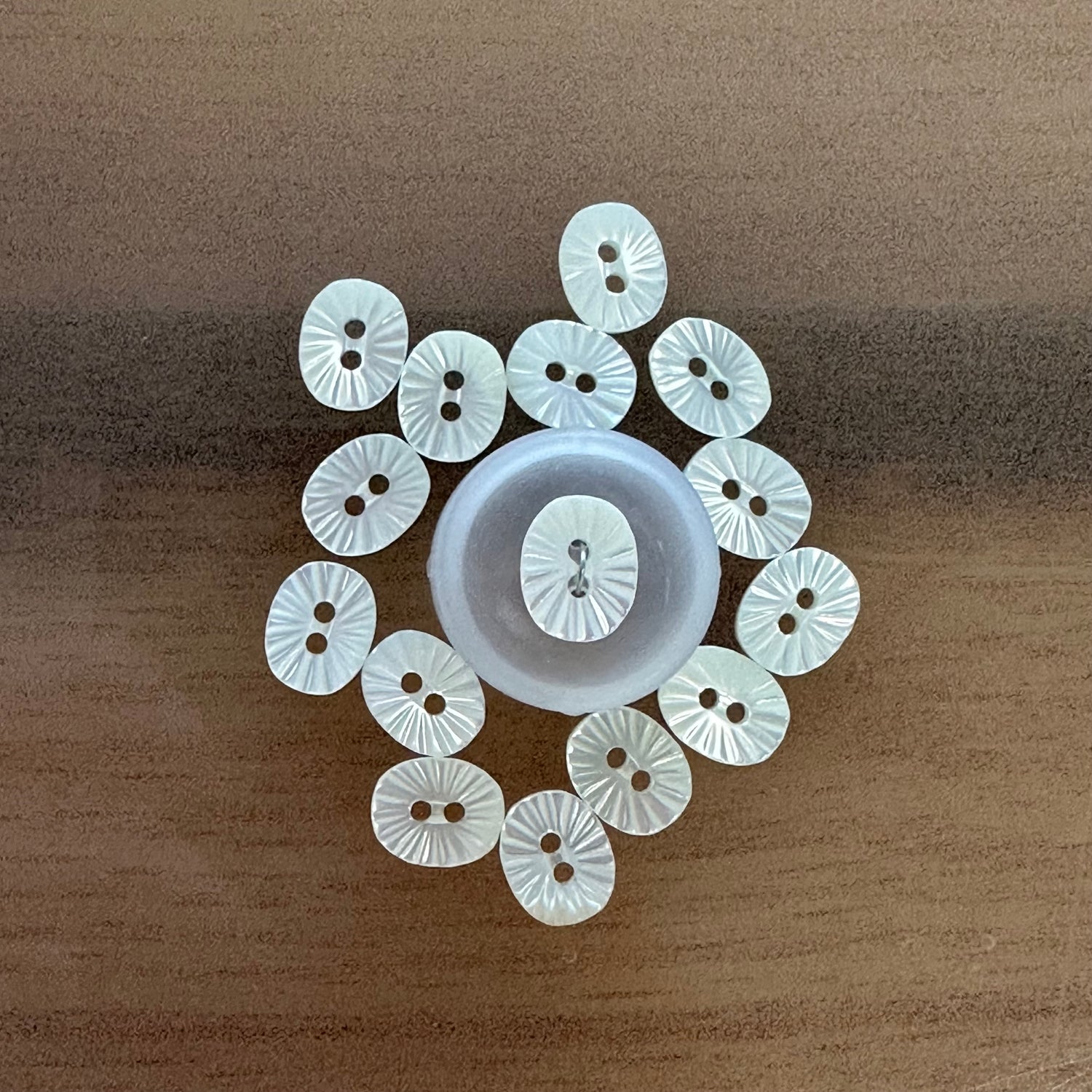 Mother of Pearl Oval Buttons