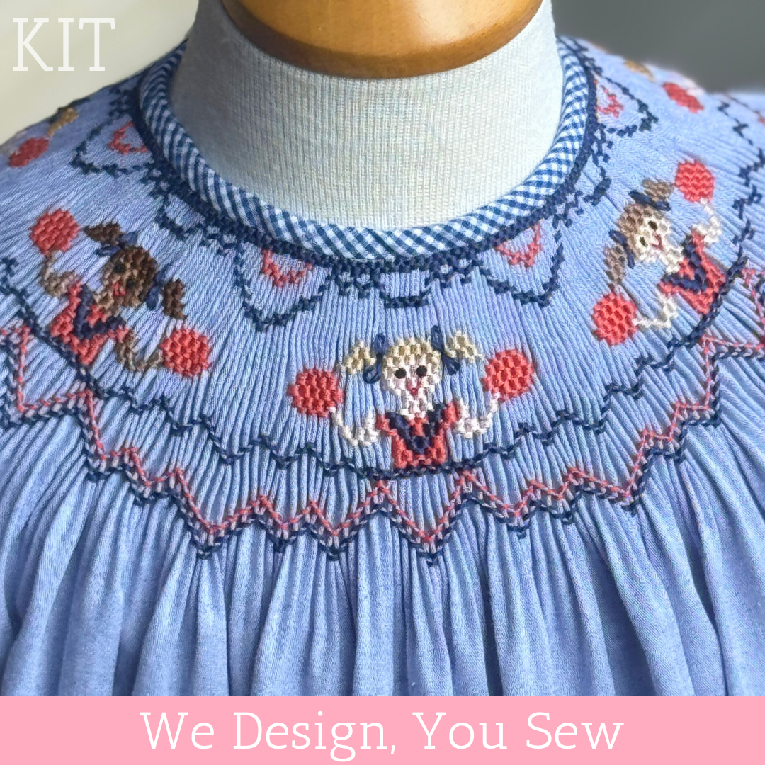 Bishop Cheer Squad Cut, Sew, Pleat Kit