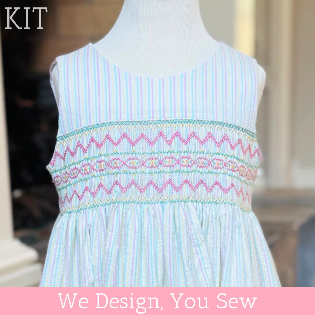 Mary De Pre-Pleated Seersucker Kit