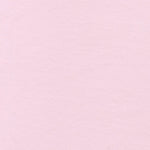 Solid light pink cotton knit fabric remnant, smooth with subtle texture