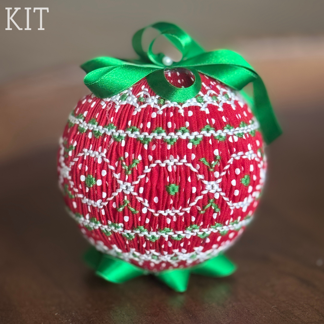 Smocked Ornament Festive Kit