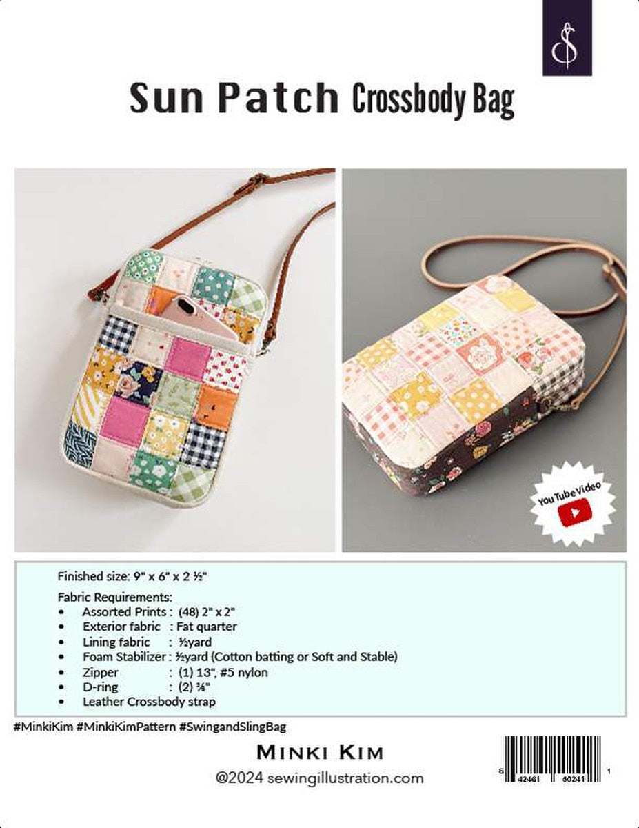 Minki Kim Sun Patch Crossbody Bag Pattern