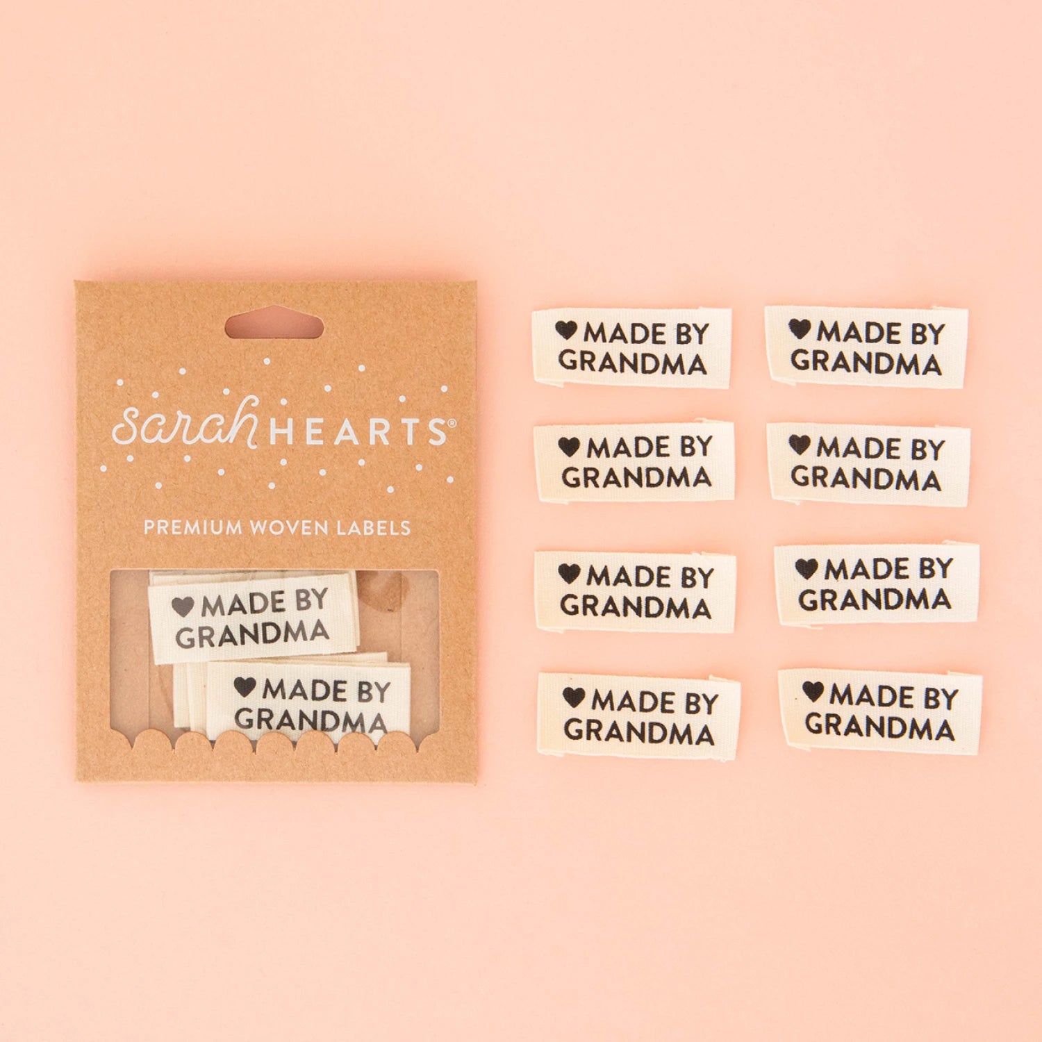 Sew In Tag: Made by Grandma