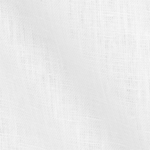 White handkerchief linen fabric with subtle woven texture and soft drape