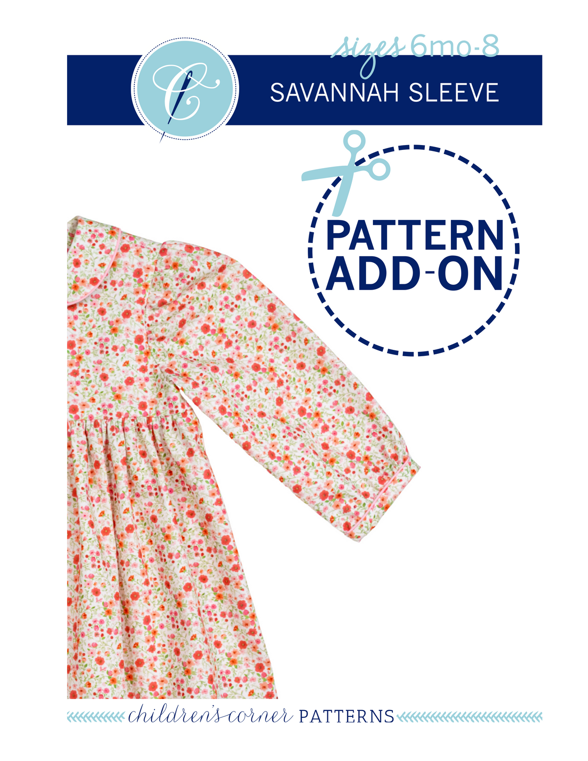 Savannah Sleeve Add-on - Digital Download