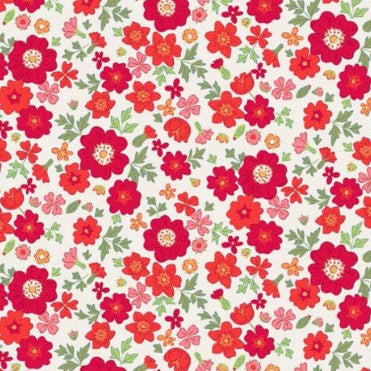 Floral Romance Main Red
