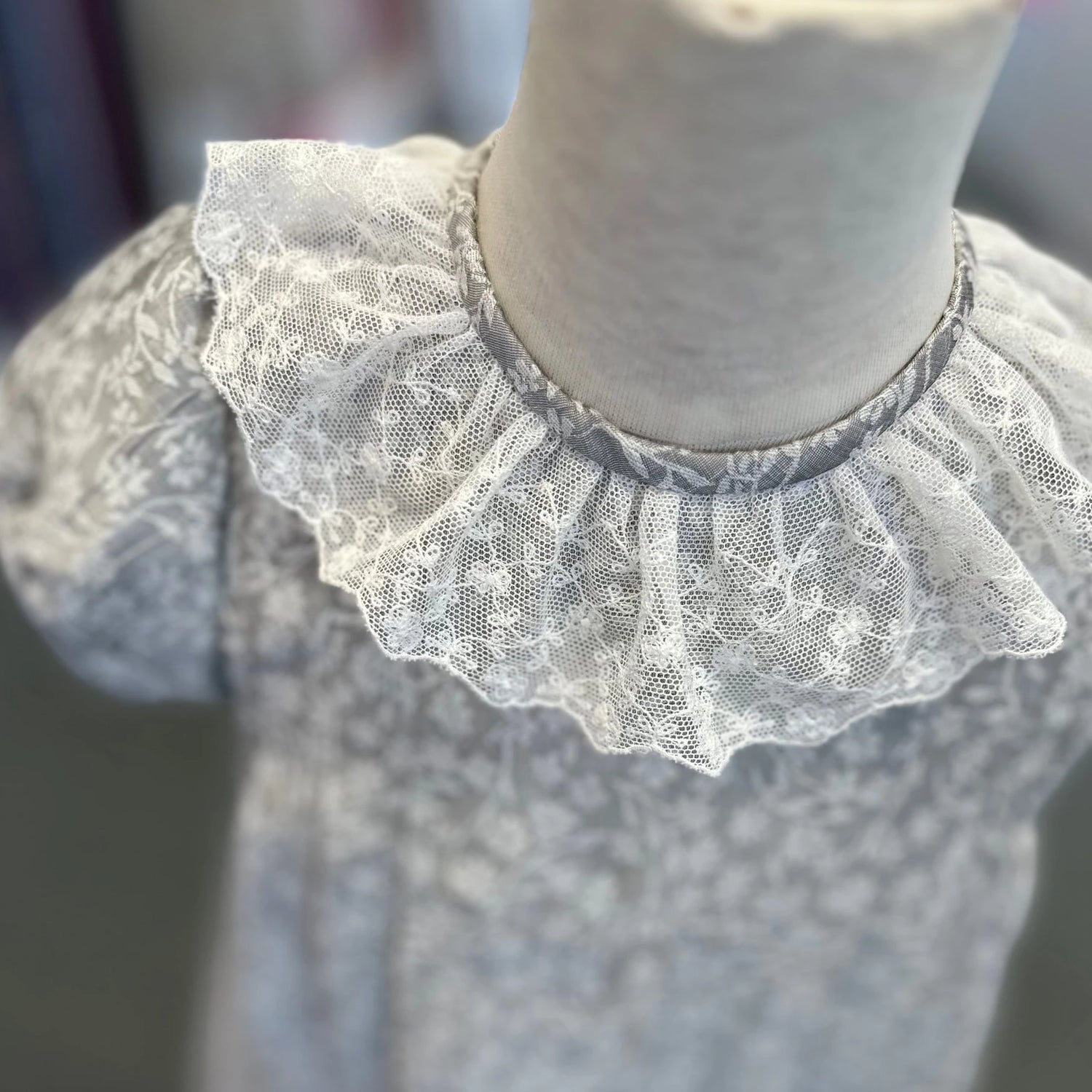 Lace Netting Floral 7043