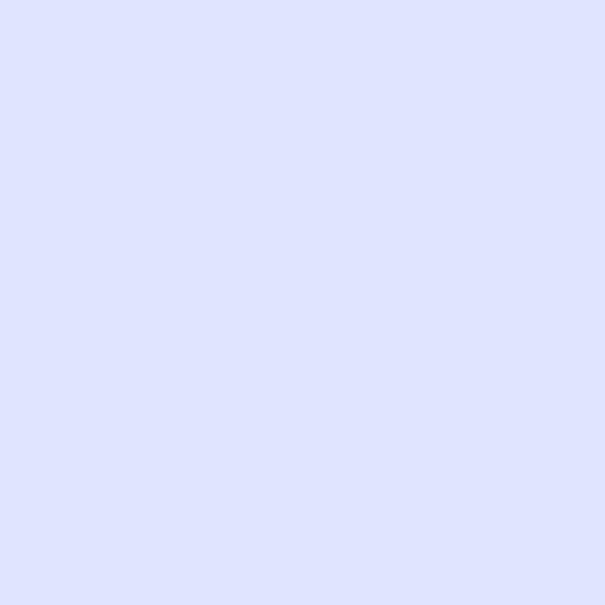 Solid light periwinkle blue broadcloth fabric swatch, smooth plain weave texture