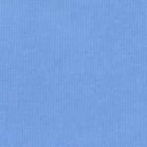 Solid cornflower blue corduroy fabric with subtle vertical texture throughout