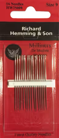 Milliners Needles - Size 9