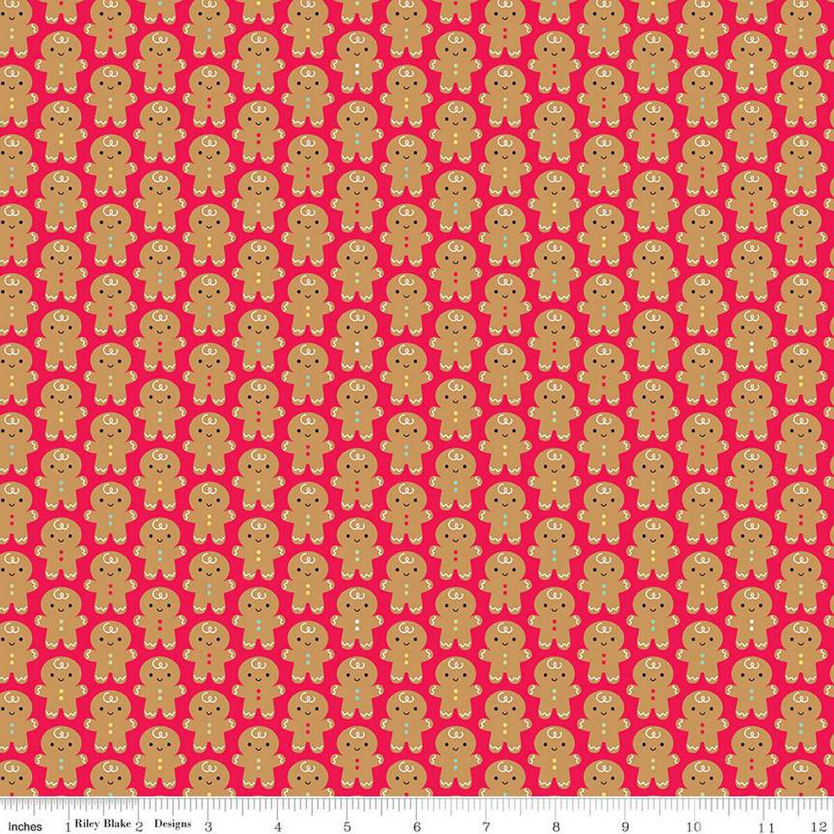 Gingerbread Kisses Gingerbread Men Red