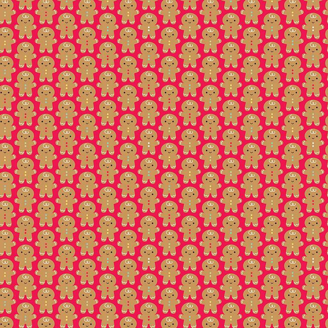 Gingerbread Kisses Gingerbread Men Red