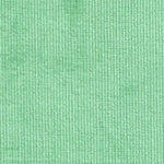 Mint green corduroy fabric with fine vertical ribbed texture, solid color