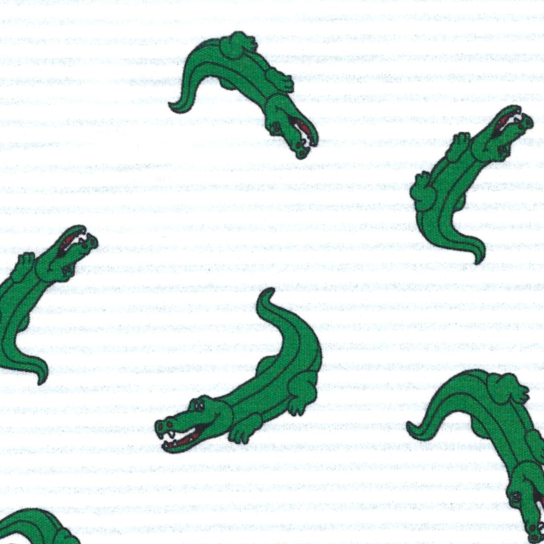 Gator on Blue Stripe