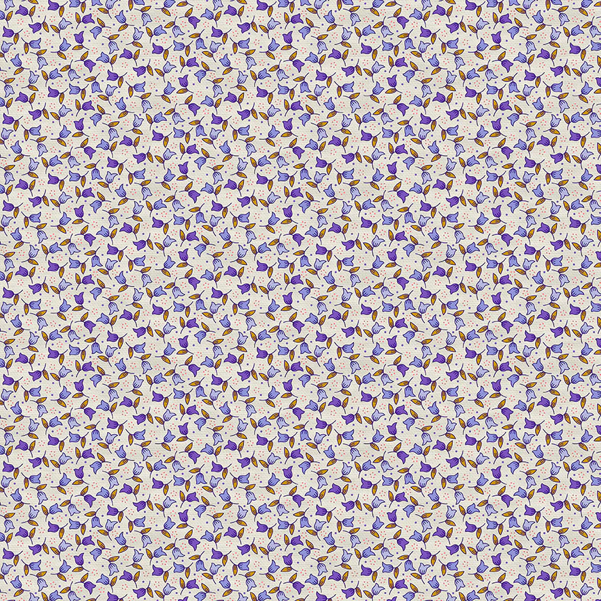 Ditsy Tulip Blue