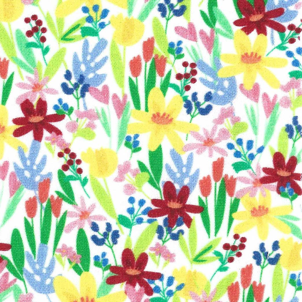 Multicolor Bright Floral