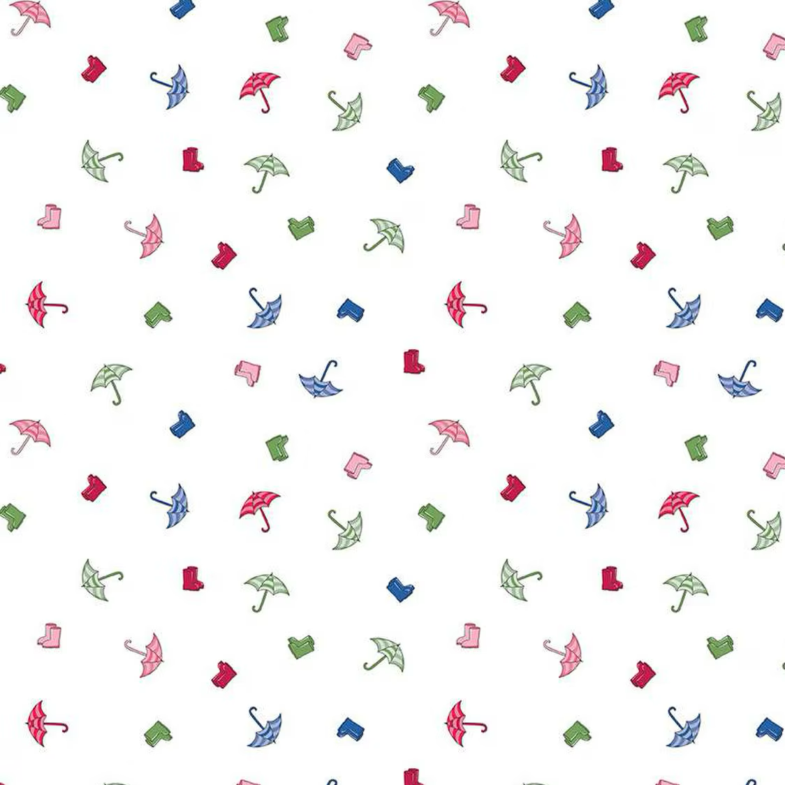 Cloudburst Umbrellas White